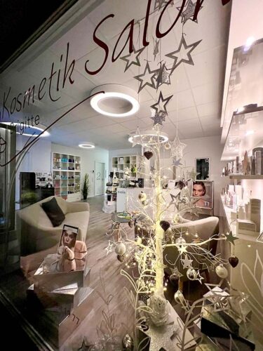 Weihnachtliches im Kosmetik Salon Brigitte